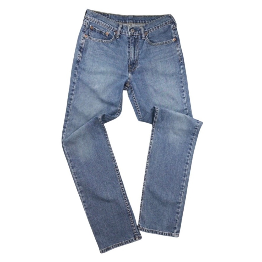Levis 514 Straight Leg Jeans Mens 32x34 Blue Denim Classic Casual School Classic